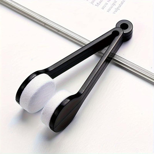 2pcs Portable Mirror Cloth Glasses Wipe, Non-Harming Lens Cleaning Wipe