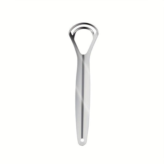 Stainless Steel Double Layer Tongue Scraper for Oral Care