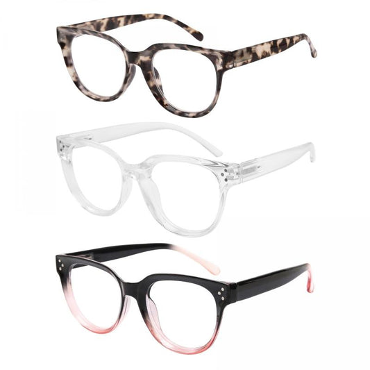 Light Blocking Reading Glasses for Women Anti Glare UV Eyeglasses