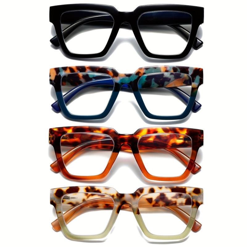 Stylish Oprah Style Women's Reading Glasses 4 Pack - Tortoiseshell
