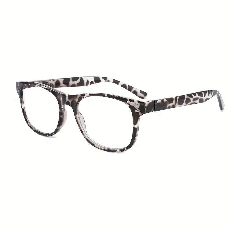 Light Blocking Glasses Rectangular Frame Anti Eyestrain UV Ray Eyeglasses