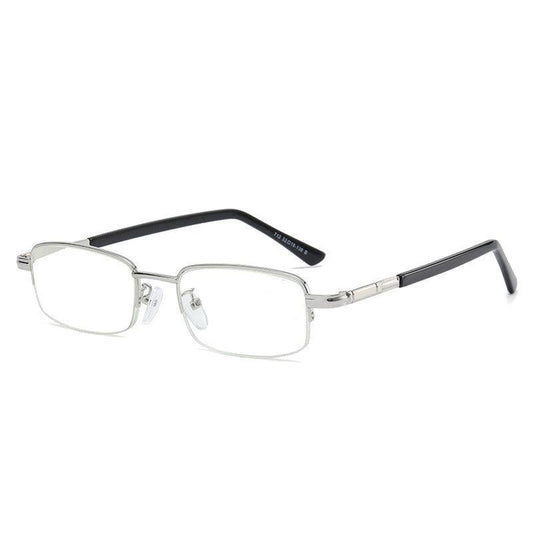 Metal Frame Light Blocking Reading Glasses 1.0-4.0 for Office Gaming