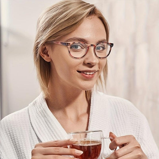 4pcs Women's Reading Glasses with Spring Hinge