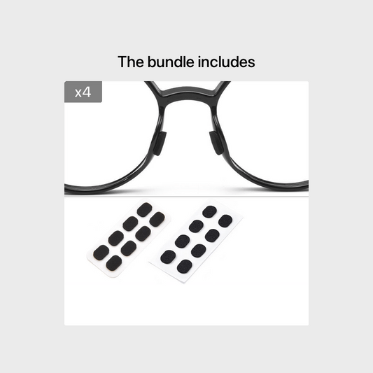 8 Pairs Soft Foam Nose Pads for Glasses