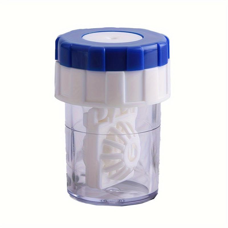 Portable Rotation Lens Cleaning Container for Daily Use