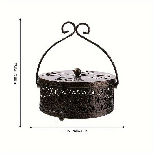 Portable Stainless Steel Mosquito Incense Box