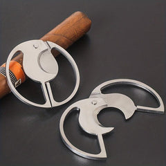1pc Double Edged Cigar Cutter Stainless Steel Clipper