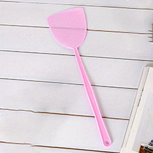 4pcs Durable Plastic Fly Swatter with Long Handle