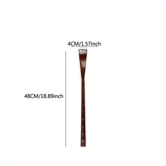 Portable Retractable Wooden Back Scratcher for Itchy Skin Relief