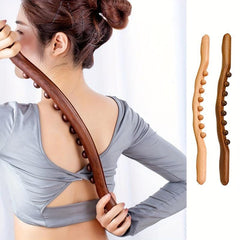 Wooden Massage Tool Relieve Neck & Back Pain Body Shaping Foot & Calf Massager