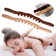 Wooden Massage Tool Relieve Neck & Back Pain Body Shaping Foot & Calf Massager