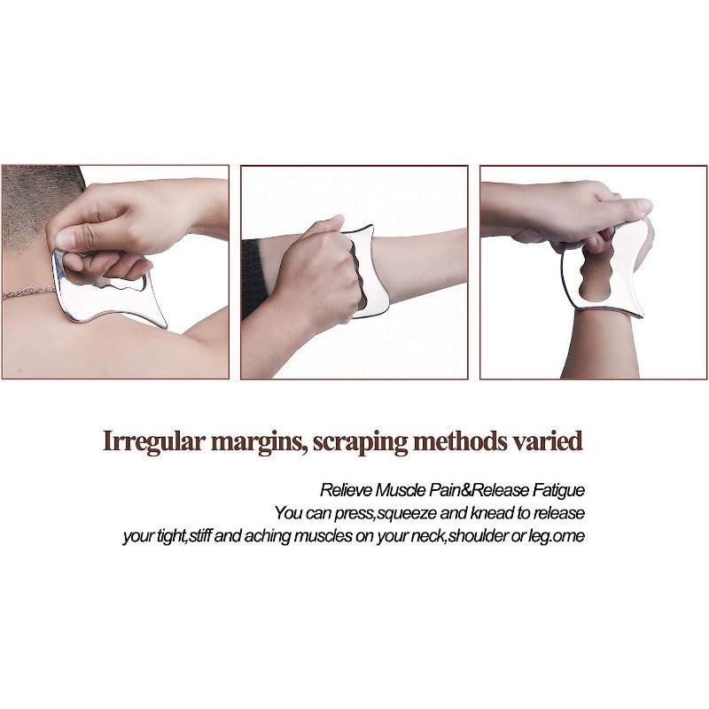 Stainless Steel Gua Sha Tools for Soft Tissue Massage