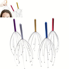 Octopus Head Shape Scalp Massager Stainless Steel