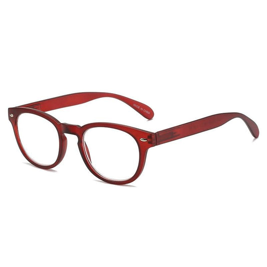 Readers Spring Hinge Squared Plastic Frame Glasses For Men And Women