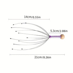 Octopus Head Massager Scalp & Body Relaxation