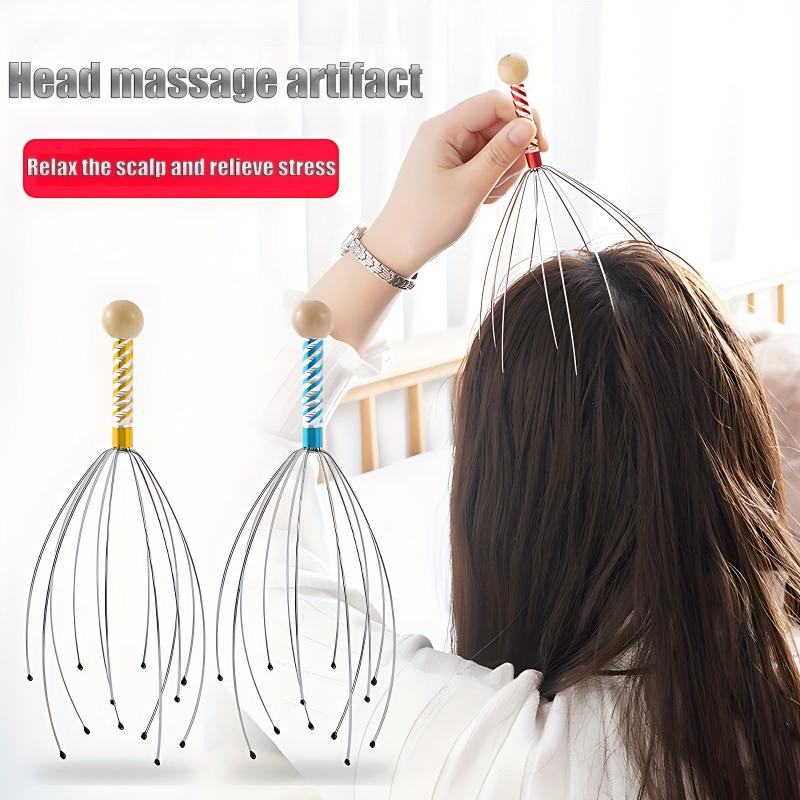 Octopus Head Massager Scalp & Body Relaxation