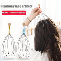 Octopus Head Massager Scalp & Body Relaxation