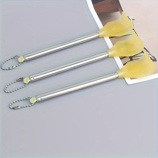 Stainless Steel Retractable Tickle Rake Back Scratcher