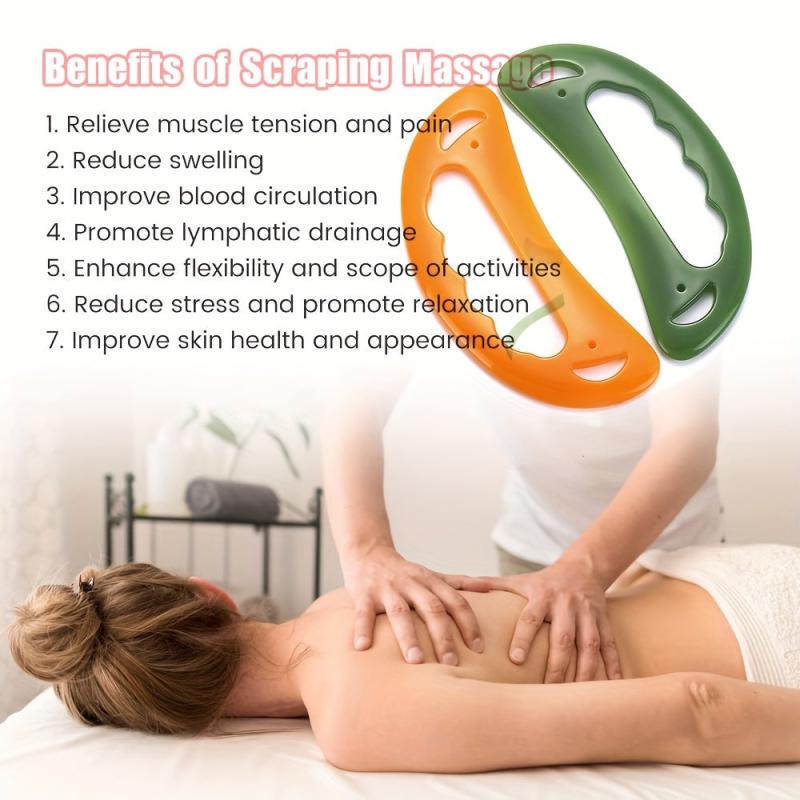 Resin Gua Sha Scraping Massage Scraper Acupuncture Gua Sha Board