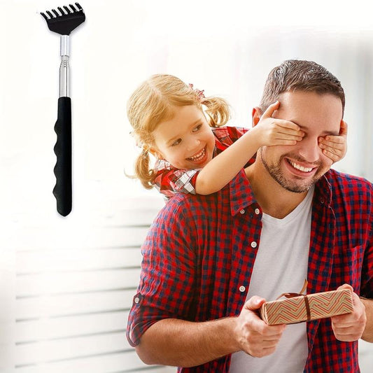 Extendable Back Scratcher Portable Massager Telescopic Tool Christmas Gift