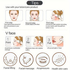 Gua Sha Massage Board Beeswax Scraping Face Massager