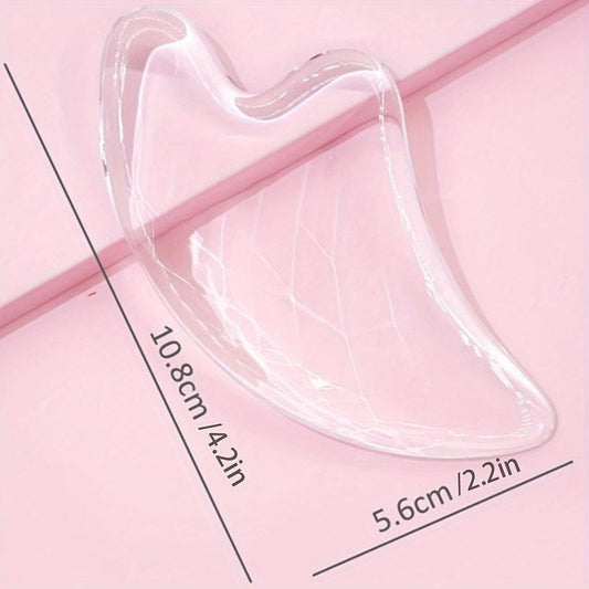 Crystal Gua Sha Board Face Massager Jade Plate