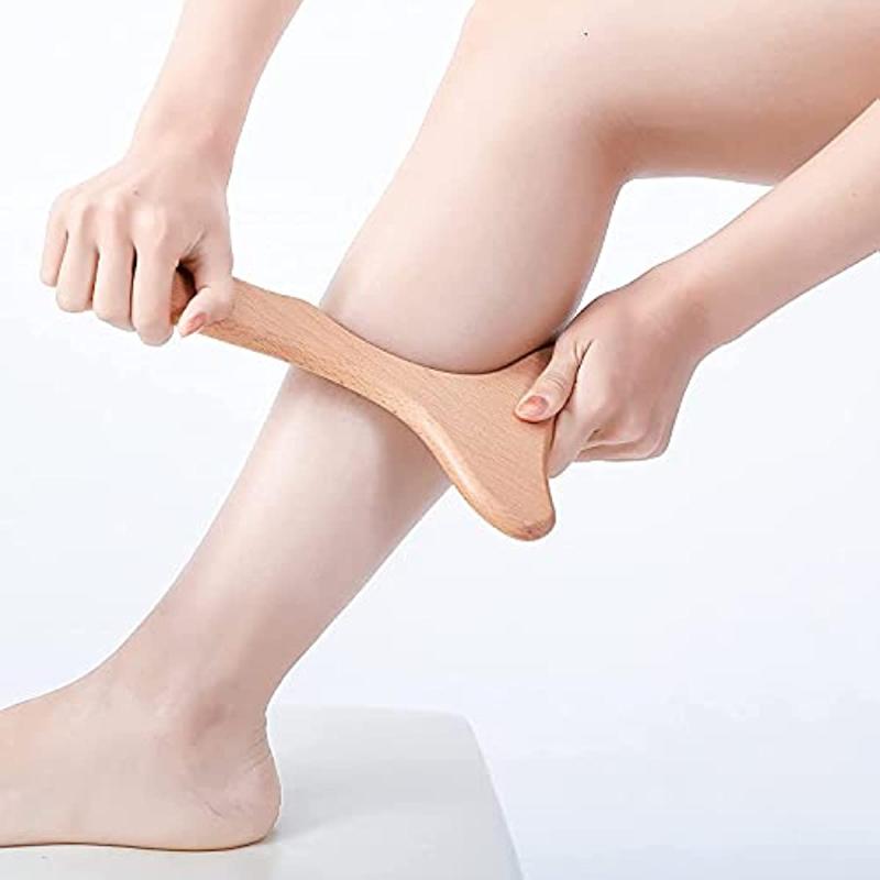 Komogir Wood Massager: Gua Sha Massage Tool for Pain Relief