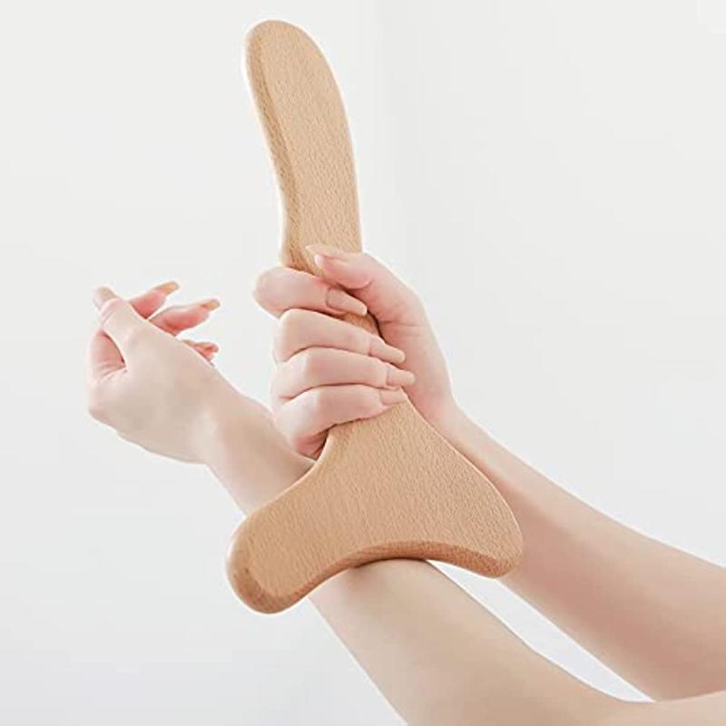 Komogir Wood Massager: Gua Sha Massage Tool for Pain Relief