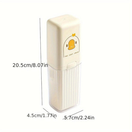 Cartoon Travel Toothbrush Storage Container Box