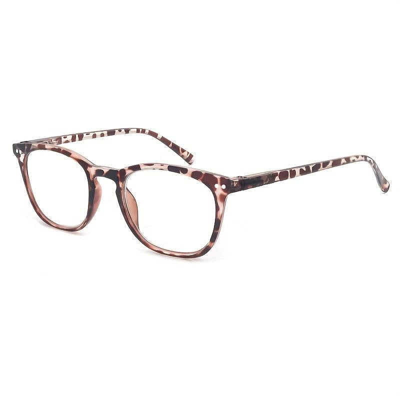 Women's Colorful Frame Reading Glasses Lightweight Spring Hinge Eyeglasses