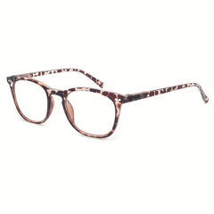 Women's Colorful Frame Reading Glasses Lightweight Spring Hinge Eyeglasses