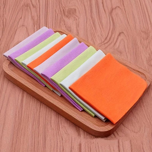 5 Pack Soft Chamois Cleaning Cloths for Glasses Phones