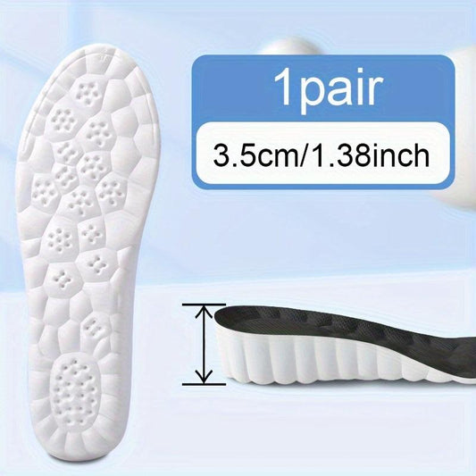 Height Enhancing Insoles Adjustable Heel Inserts Increase Height High Foot Pads