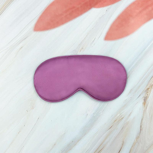 Simulation Silk Sleep Eye Mask Breathable Car Road Trip Travel Office Sleeping