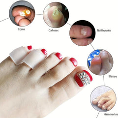 10pcs Toe Sleeves Protectors Toe Covers for Toe Protection