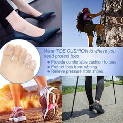 10pcs Toe Sleeves Protectors Toe Covers for Toe Protection