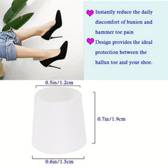 10pcs Toe Sleeves Protectors Toe Covers for Toe Protection