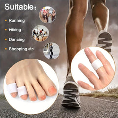 10pcs Toe Sleeves Protectors Toe Covers for Toe Protection