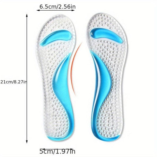 Silicone Gel Orthopedic Insoles for Flat Foot Arch Support Pads