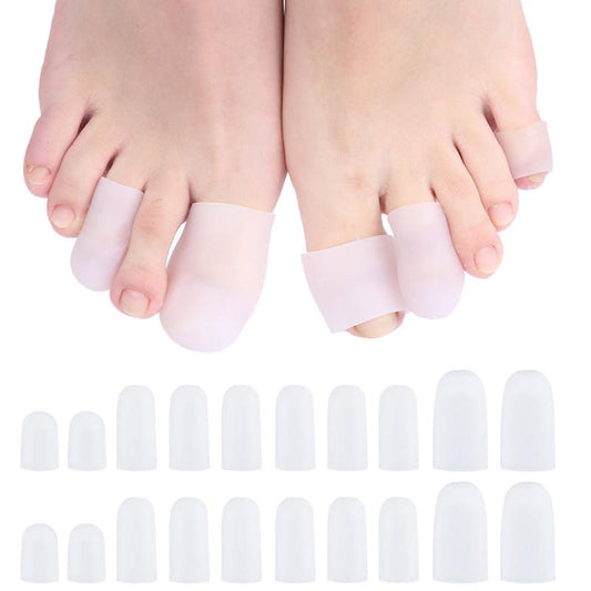 Gel Toe Protector Caps Toe Protectors Soft Gel Toe Sleeves For Corns Remover