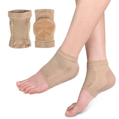 Soft Gel Heel Socks Moisturizing Anti-Cracking Half Covers
