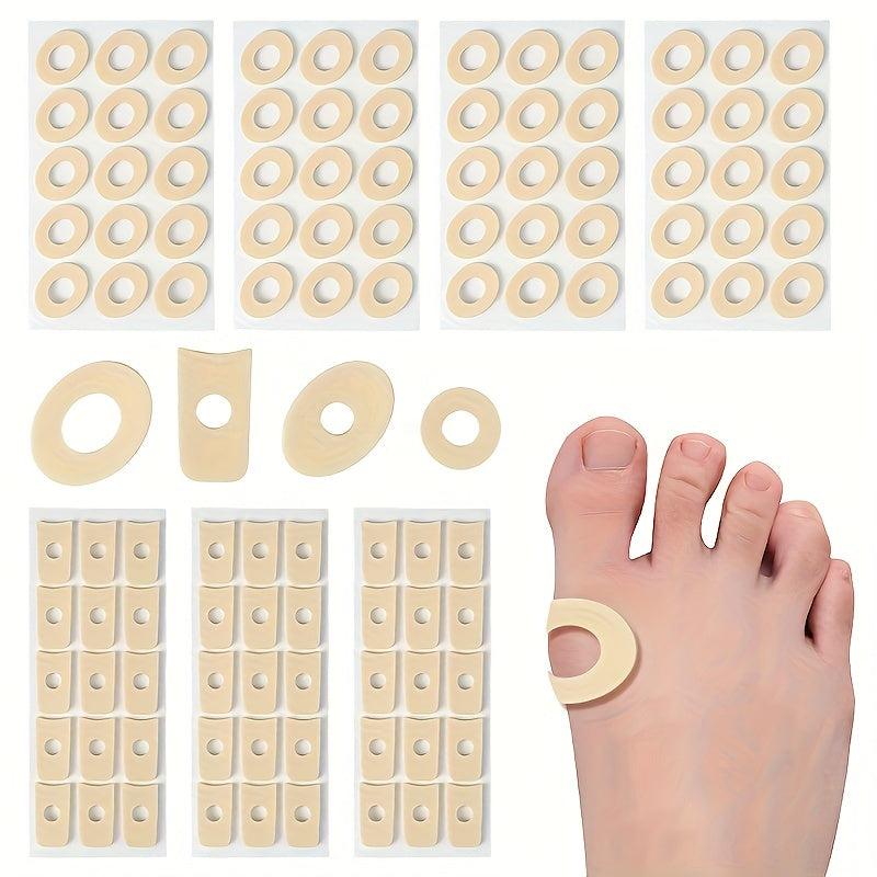 60pcs Corn Pad Self-adhesive Foam Callus Pad to Reduce Friction