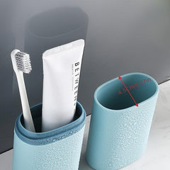 Portable Travel Toothbrush Holder Case Mouthwash Storage Box