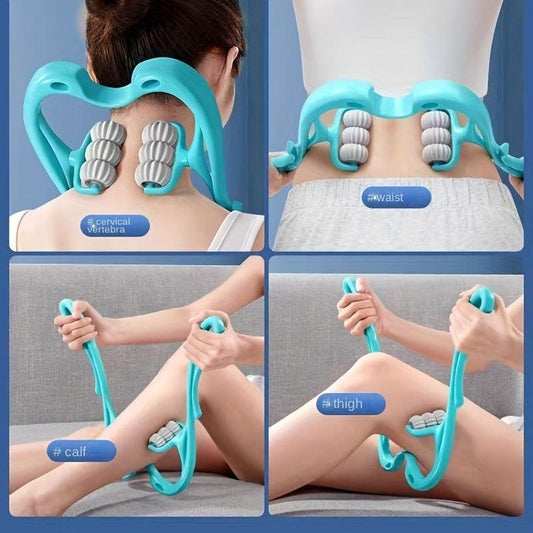 Manual Shoulder Neck Massager Back Neck Functional Kneading Instrument