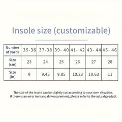 4 Pairs Antibacterial Insoles - Shock Absorbing 5D Memory