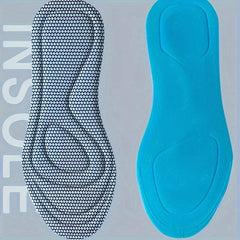 4 Pairs Antibacterial Insoles - Shock Absorbing 5D Memory