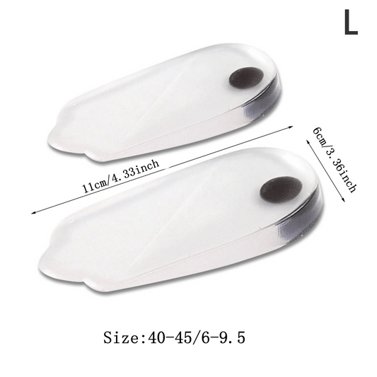 Silicon Orthopedic Insoles for O X Type Legs Knee Varus Correction