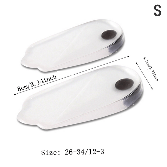 Silicon Orthopedic Insoles for O X Type Legs Knee Varus Correction