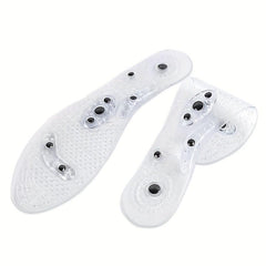 Acupressure Magnetic Massage Insoles Men Women Silicone Foot Massager Shoe Pad