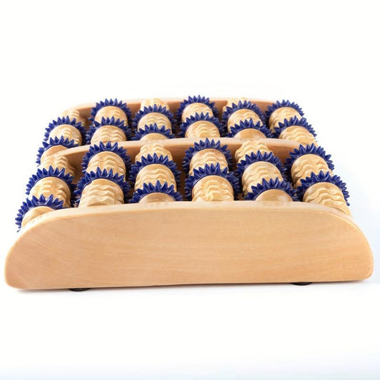 Wooden Foot Massager Roller for Relaxing Foot Massage Therapy